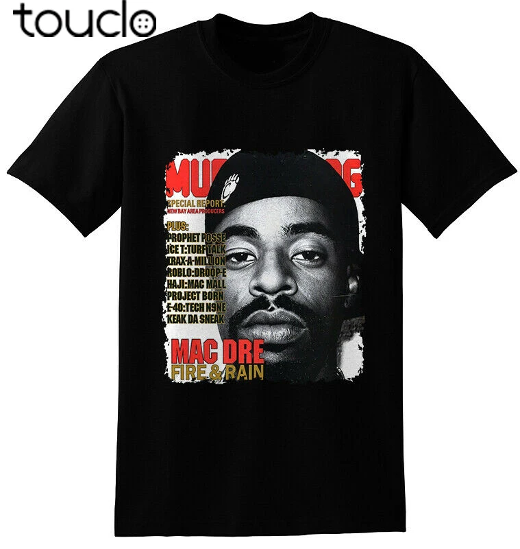 Футболка Mac Dre в стиле хип-хоп музыкальная рубашка S до 3XL | Мужская одежда