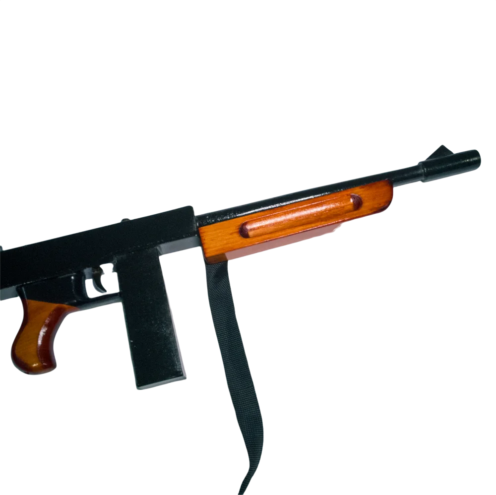 Игрушечное оружие Пистолет-пулемет Томпсона армейский