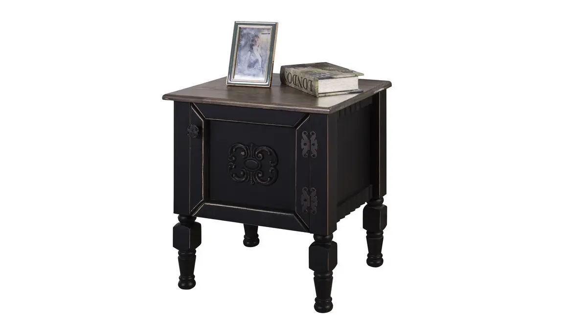 

Island Bedside Table White