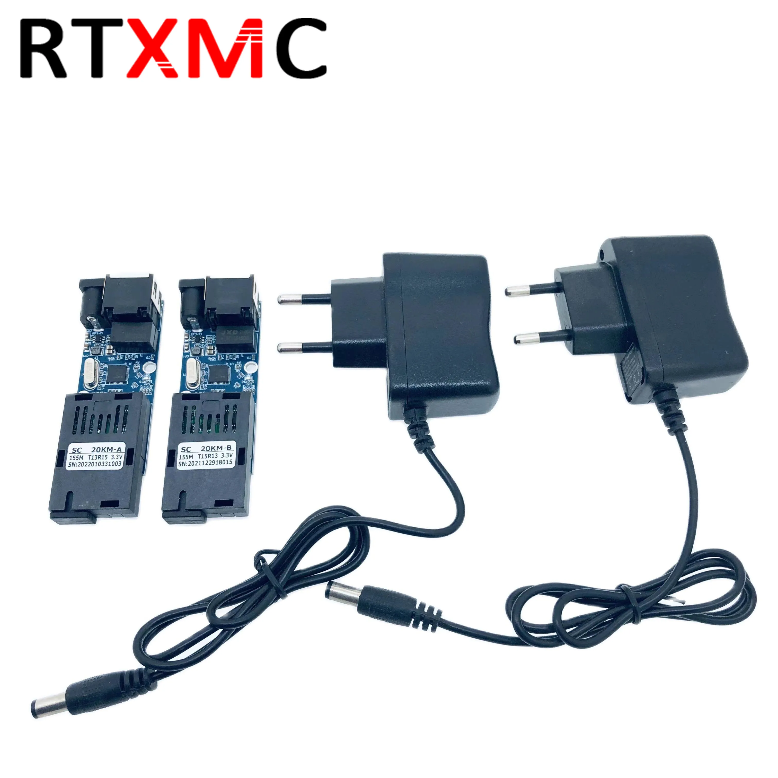 10 пар PCBA MINI Размер 10/100 Мбит/с плата 1F1E Ethernet трансивер 1SC 1RJ4 5 портов волоконный