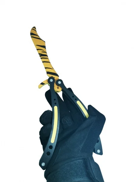 WOODFUN Деревянный нож бабочка из кс го для детей|Игрушечное оружие| |