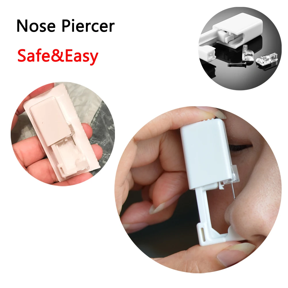 Одноразовые безопасные стерильные прибор для пирсинга носа шпильки пистолет