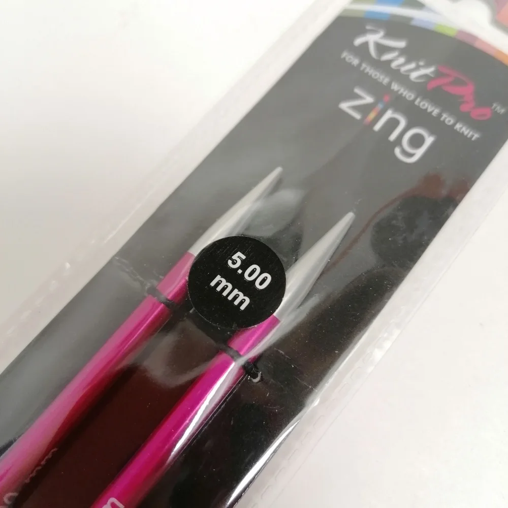 Спицы съемные Knit Pro &quotZing&quot стандарт. для длинны тросика 28-126 cм. | Дом и сад