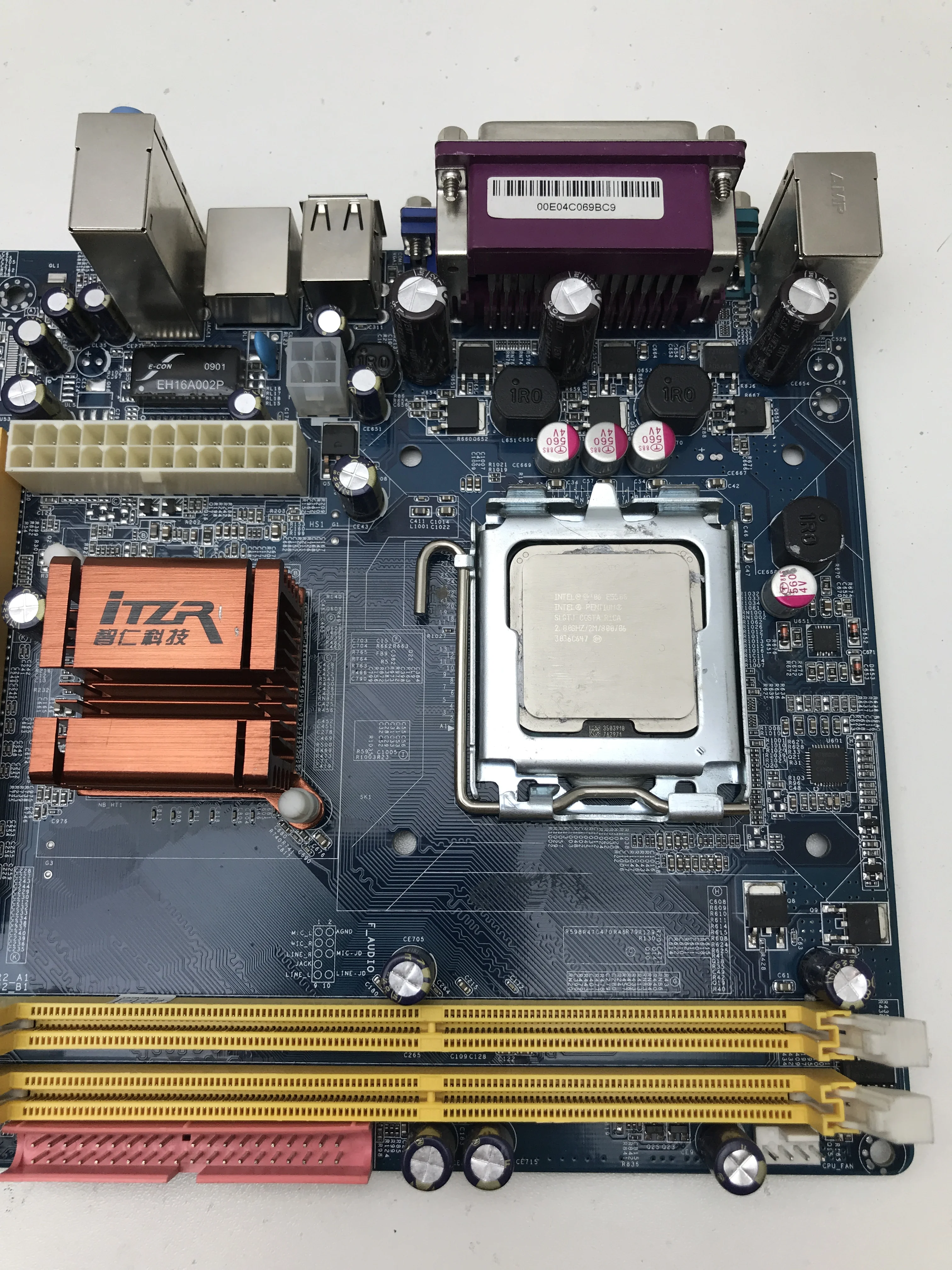 Материнская плата ITZR G31CCL2-08 LGA 775 +CPU+RAM | Компьютеры и офис