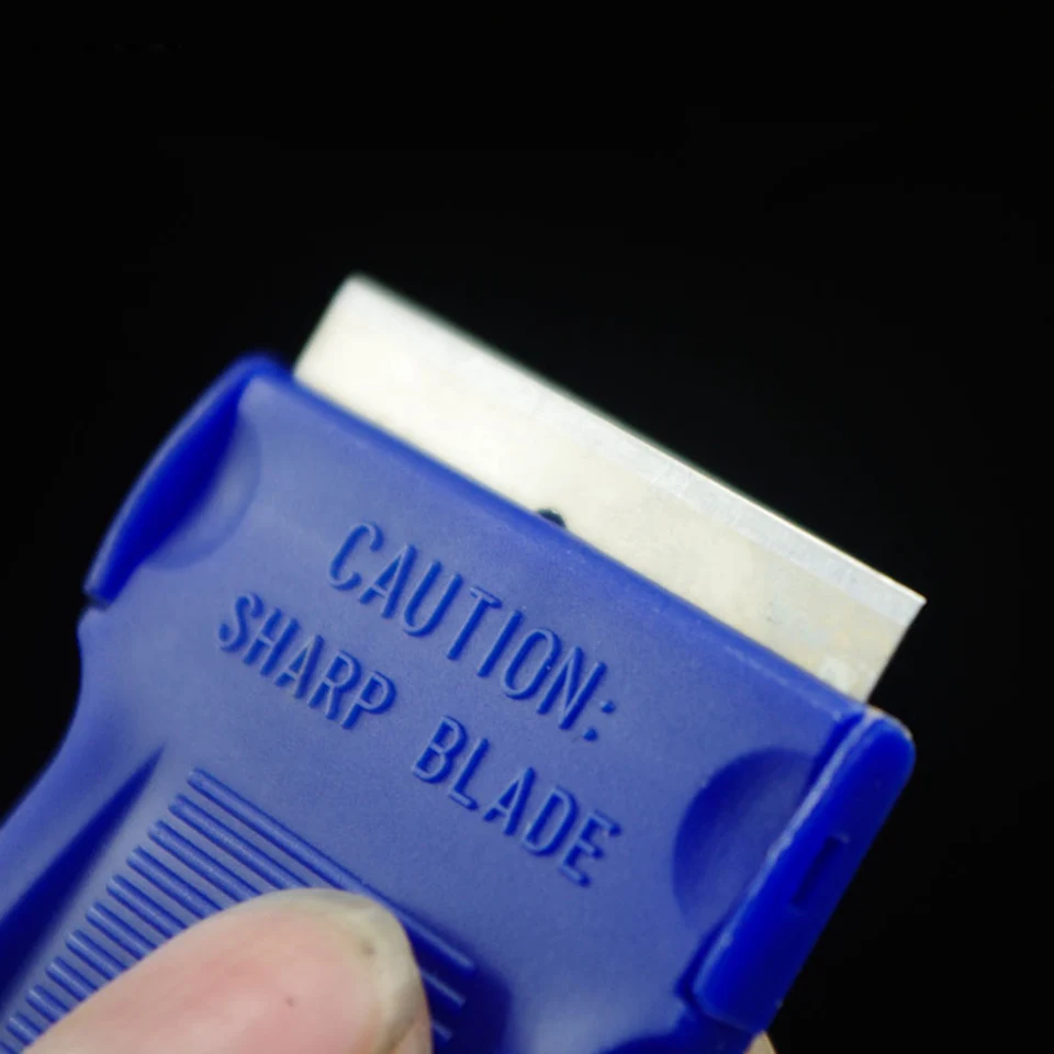 4 5*4 2 см автомобильный оберточный ТИНТ синий скребок с одним лезвием мини-скребок