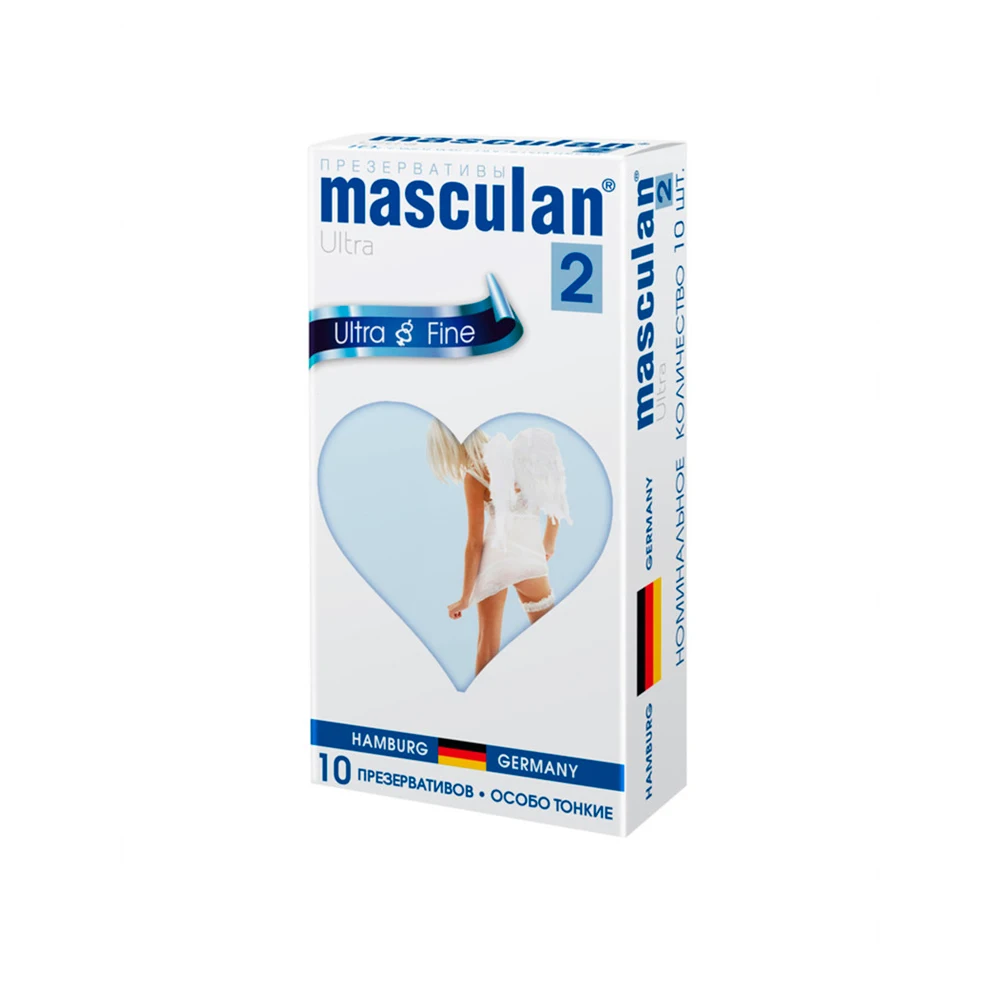 Презервативы Masculan Ultra 2 10 шт.Особо тонкие (Ultra Fine) ШТ|Презервативы| |