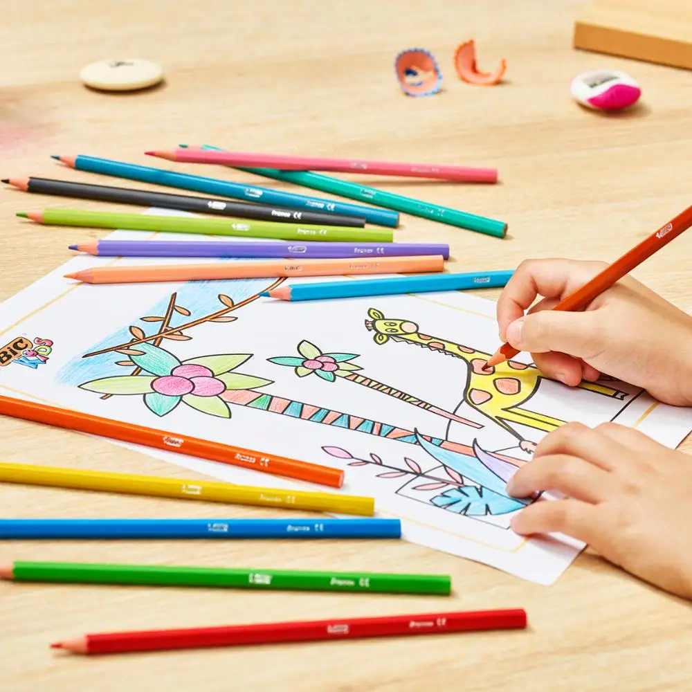 Карандаши цветные BIC Kids Evolution ECOlutions Коробка 36 штук|Цветные Карандаши| |