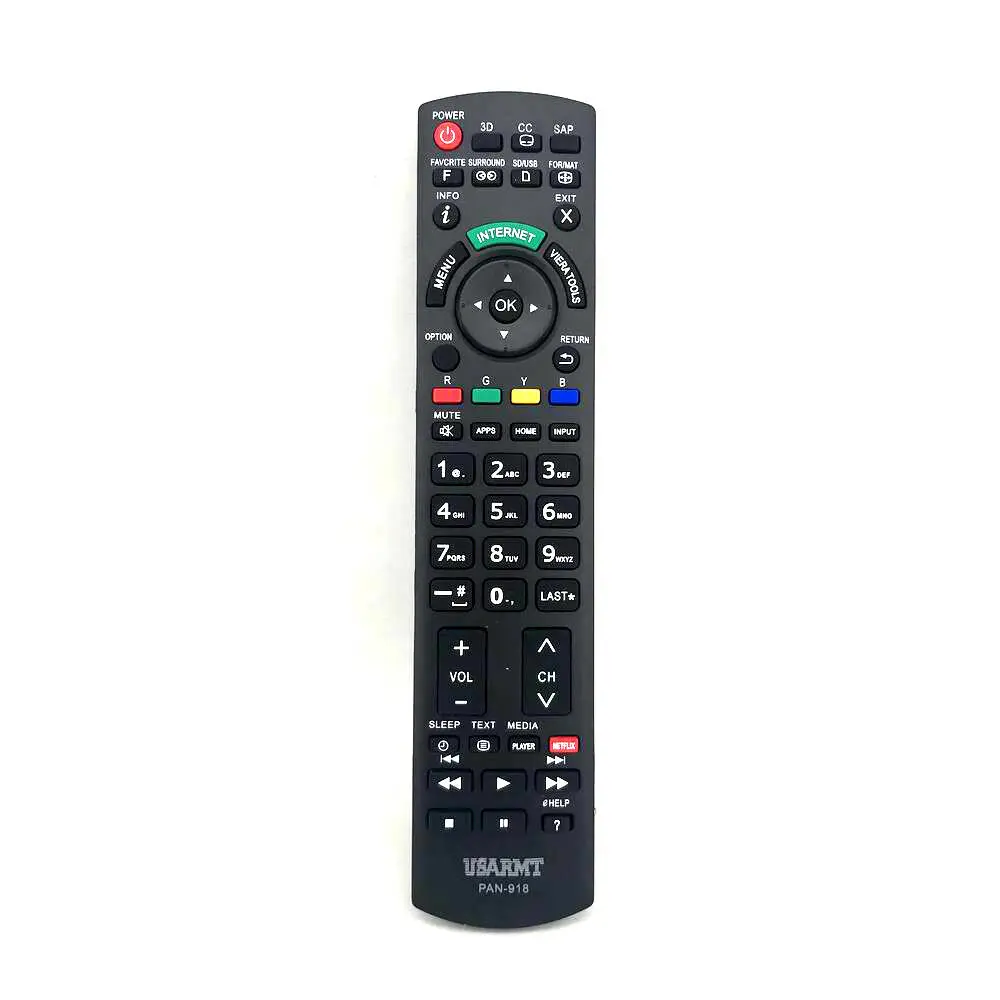 

TV Remote control For Panasonic PAN-918 N2QAYB000485 N2QAYB000100 N2QAYB000221