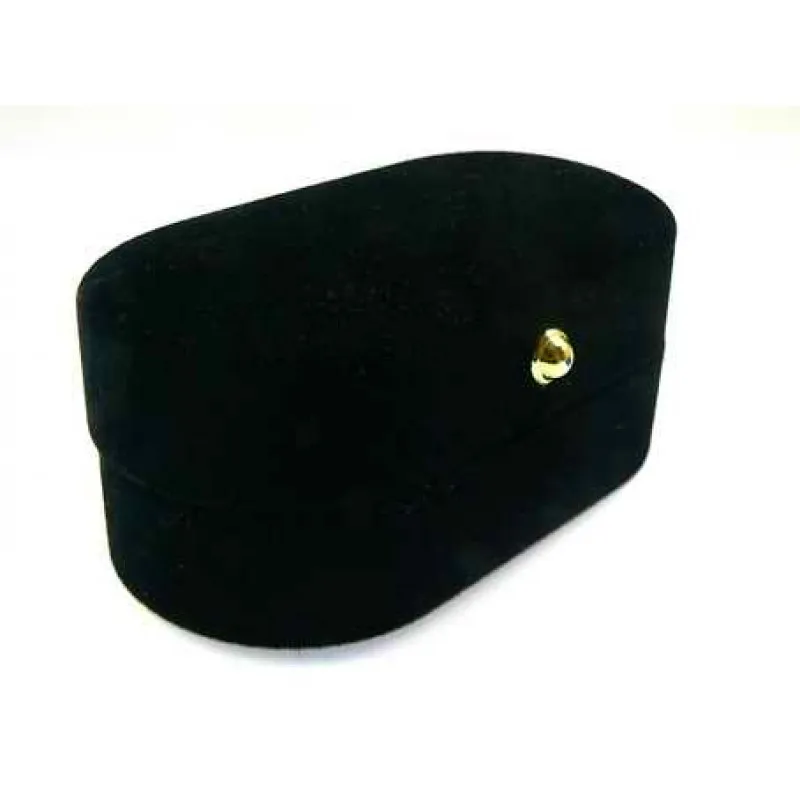 Запонки в форме якоря бархатная коробка сталь блестящий специальный дизайн