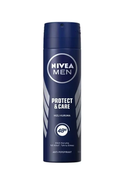 Nivea Protect & Care Erkek Deodorant 150 ml|Дезодоранты и антиперспиранты| |