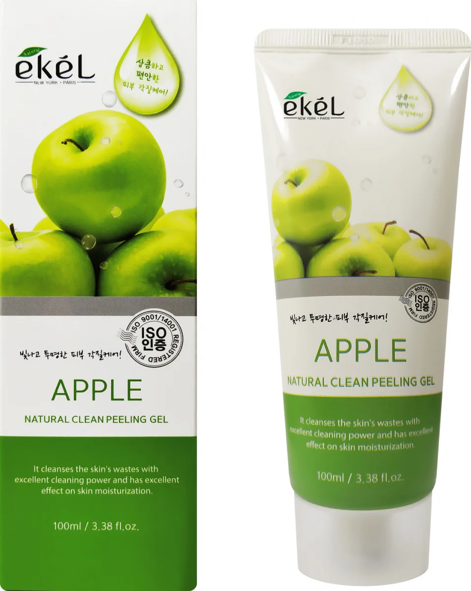 Пилинг скатка с экстрактом зеленого яблока EKEL Apple Peeling Gel 100 ml| |