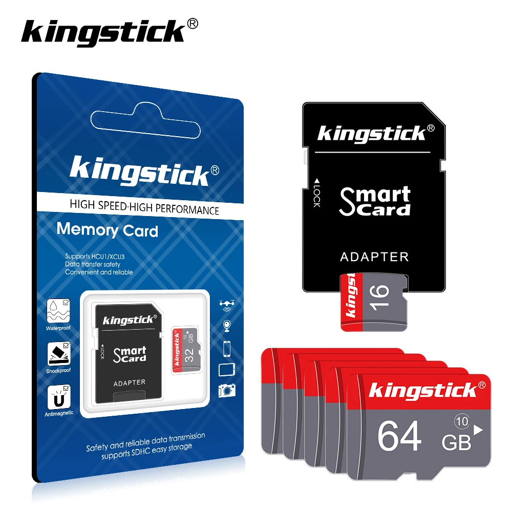 Micro SD TF Card 4GB 8GB 16GB 32GB 64GB 128GB Class 10 Flash Memory Microsd 8 16 32 64 128 GB for Smartphone Adapter | Компьютеры и