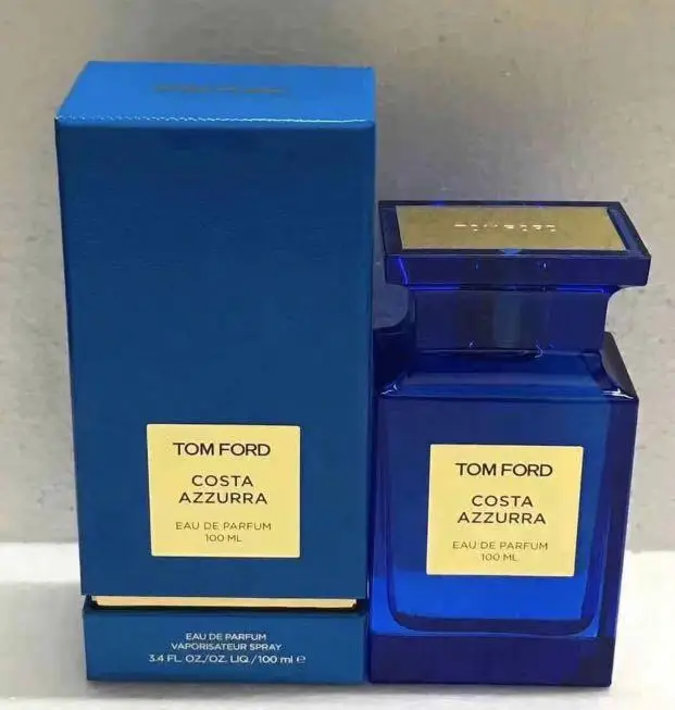

New Brand Tom Ford Costa Azzurra Eau Parfum 100 ml Bottle Glass