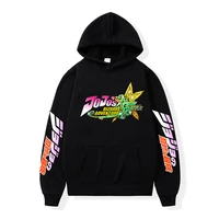 anime jojos bizarre adventure hoodies men fleece japanese harajuku hoodies sweatshirts jojo printed streetwear women 90s hoody