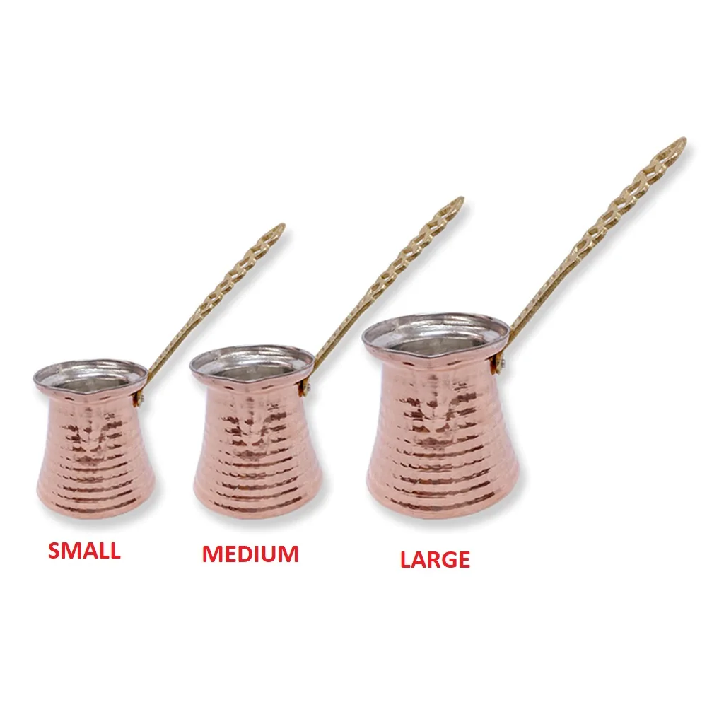 Кофеварка набор из 3 предметов Турецкий кофейник медный горшок молочный чай