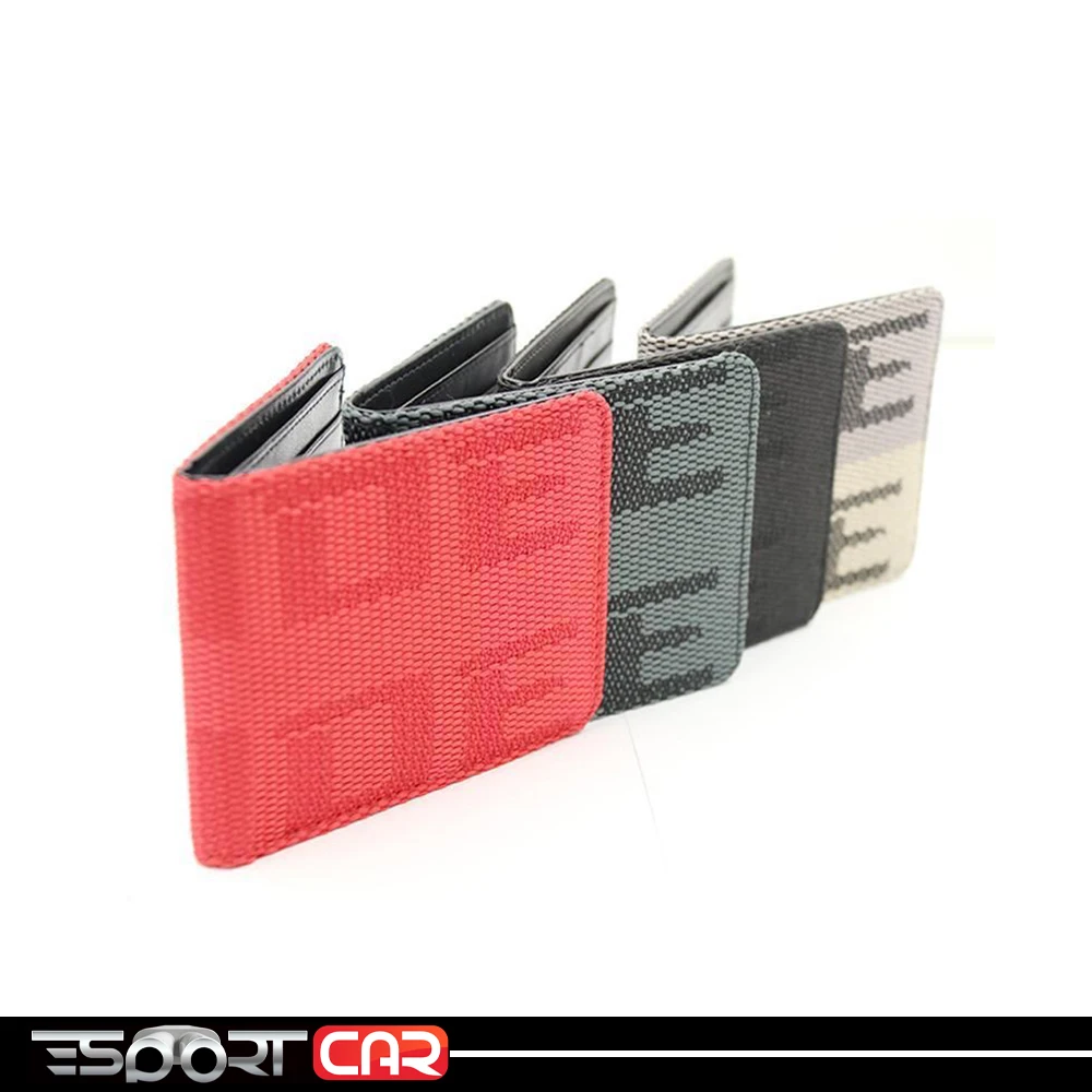 Стильный тканевый кошелек экспортного автомобиля JDM бумажник с градиентом