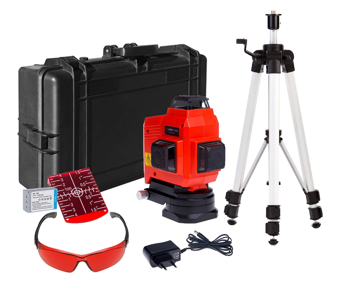 Лазерный уровень ADA TopLiner 3 360 SET с калибровкой| |