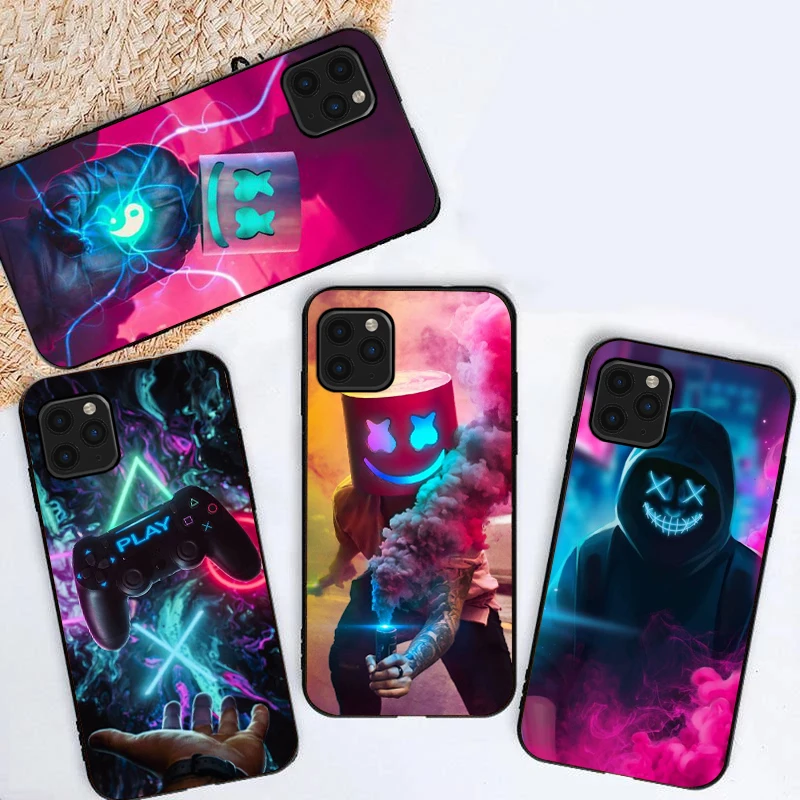 

Cool Punk Phone Case For iPhone 11 12 Pro MAX 6 6S 7 8 Plus XS 12 Mini X XR SE 2020 Cool Punk Carcasa Funda Soft TPU