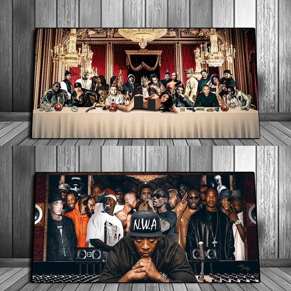 Художественная Картина на холсте в стиле хип-хоп постеры и принты истинные