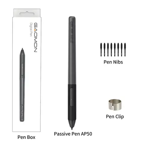 GAOMON ArtPaint AP50 стилус для PD1161/PD1220/PD1320/PD1561/PD156Pro