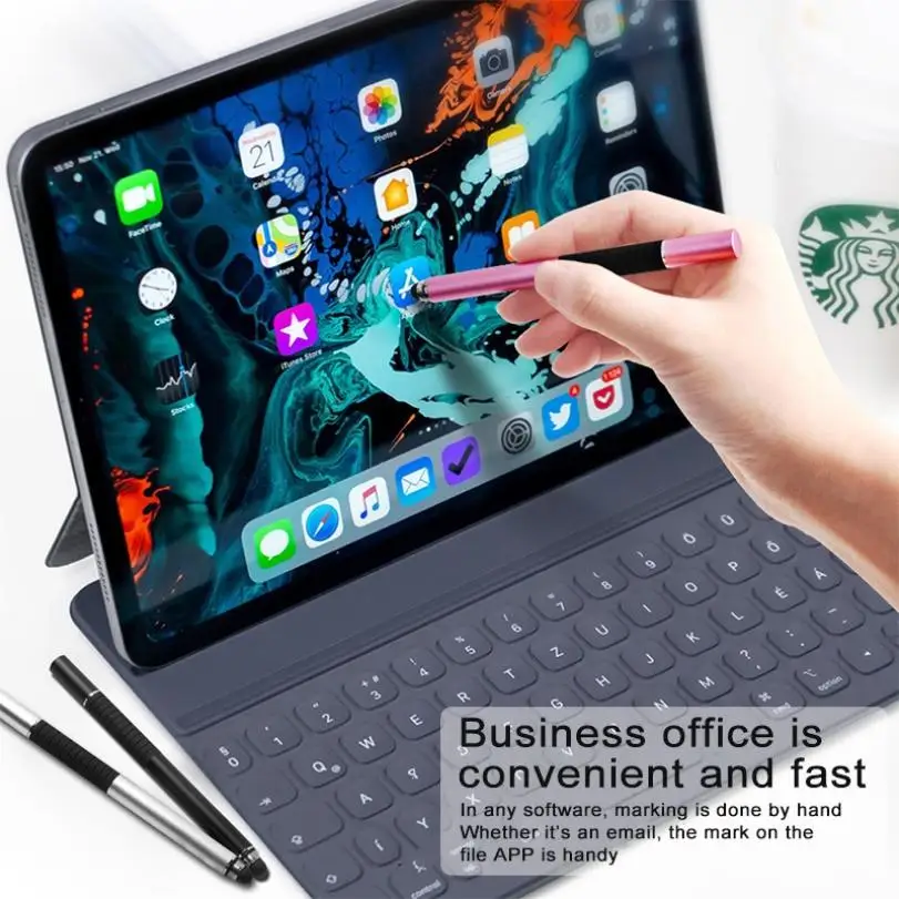 Стилус 2 в 1 ручка для рисования apple pencil емкостный экран ipad pro аксессуары