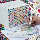 Фломастеры для рисования Touchfive, 2430406080168 цветов, спиртовой фломастер, дизайнерские скетч-маркеры для граффити