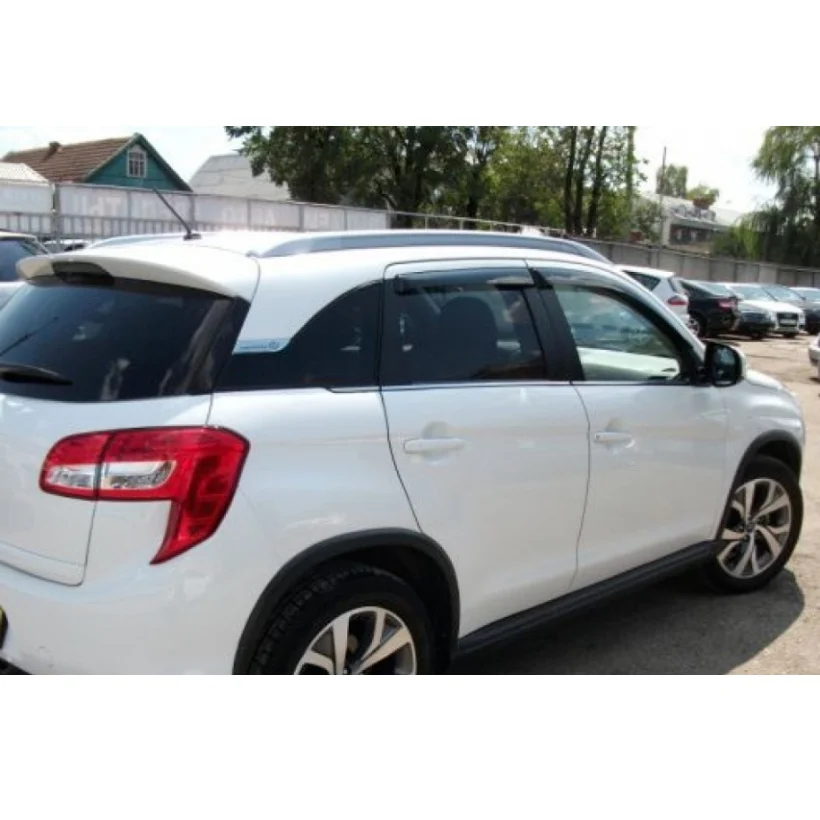 Дефлекторы окон Cobra Tuning C41712 на авто Peugeot 4008 5d 2012-2017 4 шт./комп. ветровики от дождя
