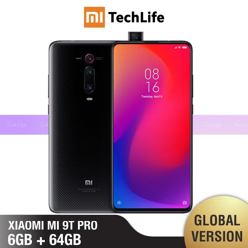 Глобальная версия Xiaomi Mi 9T PRO 64 Гб ROM 6 Гб RAM(абсолютно новая/запечатанная) mi 9t pro, mi 9 tpro, mi 9, mi 9 - Цвет: Carbon Black 64GB