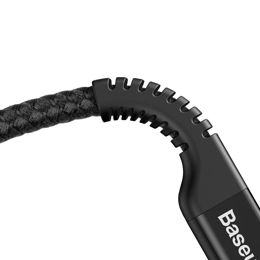 Baseus Fish eye Spring Data Cable Lighting кабель для телефона зарядка автомобиля максимально
