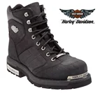 Мужские ботинки Harley Davidson, водонепроницаемые ботинки из натуральной кожи, на толстой подошве, в стиле милитари, повседневные зимние сапоги