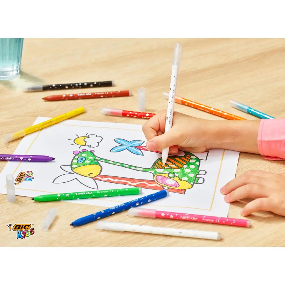 Карандаши цветные BIC Kids Aquacouleur Коробка x24 (набор из 24 цветов)|Цветные Карандаши| |