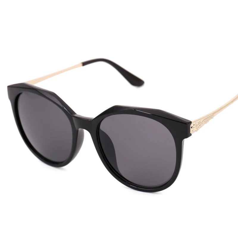 FC оптика винтажные негабаритные солнцезащитные очки кошачий глаз женские