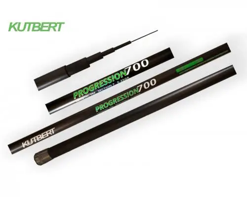 Удилище телескопическое KUTBERT Progression Pole 4 0м б/к 5-25г вес 120г карбон IM7 секции |