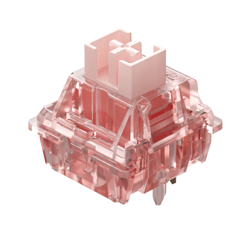 Gateron Ink switch Mechanical Keyboard Switch Accessories 50g 60g  Linear Switch 5pin Ink Pink Black Switches images - 6