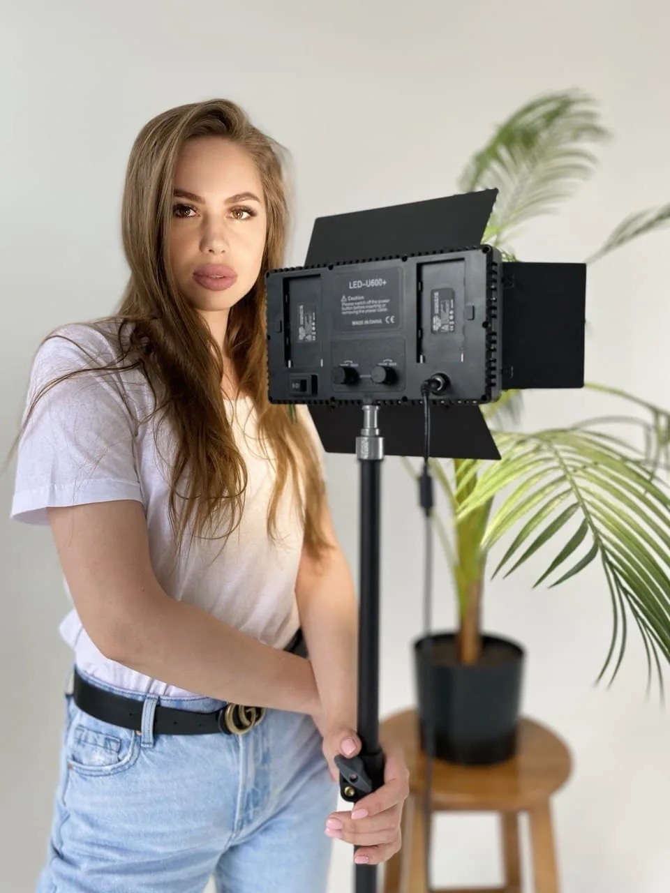 Купить Профессиональный видеосвет, светодиодный светильник, LED панель LIGHT KIT VARICOLOR, накамерный осветитель 3200 6500 K