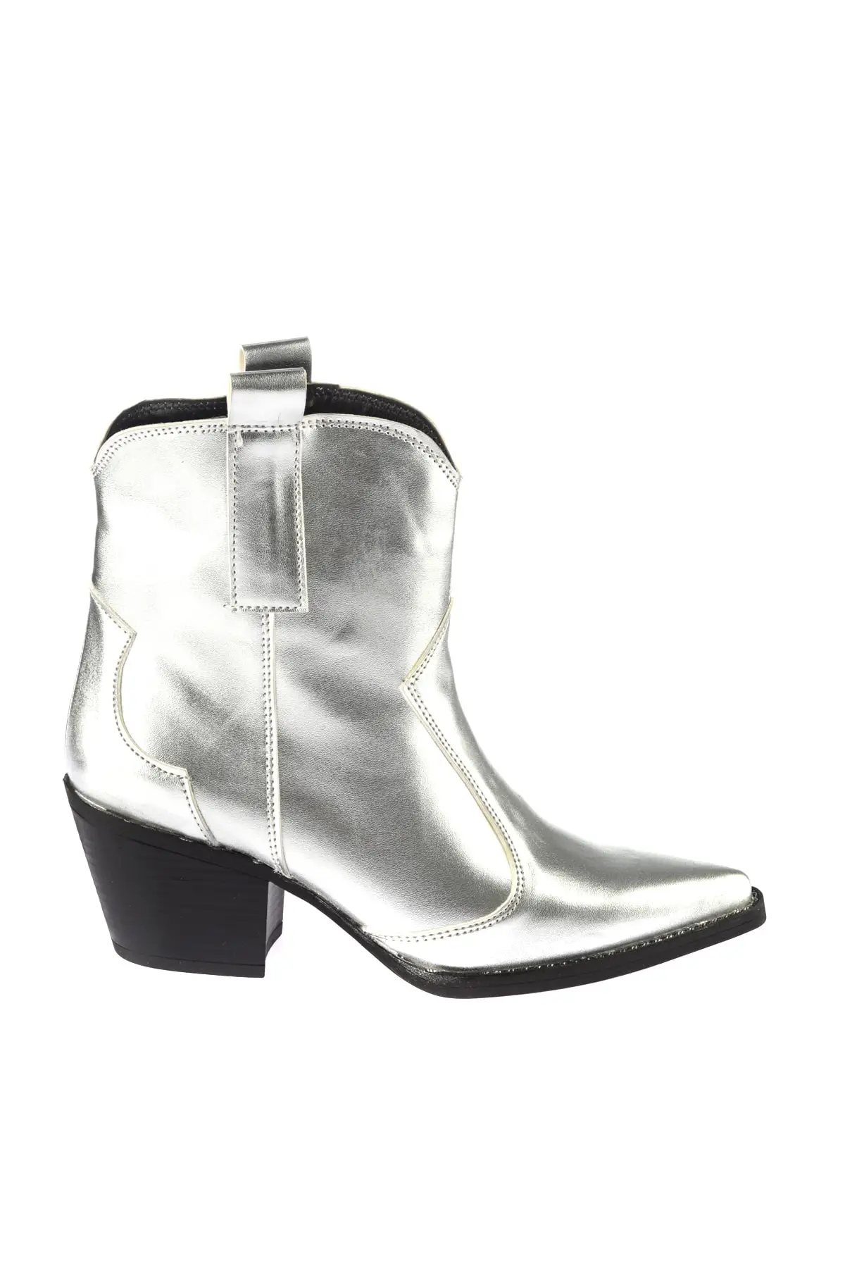 Женские Серебристые ботинки TAKAW20BO0054| |