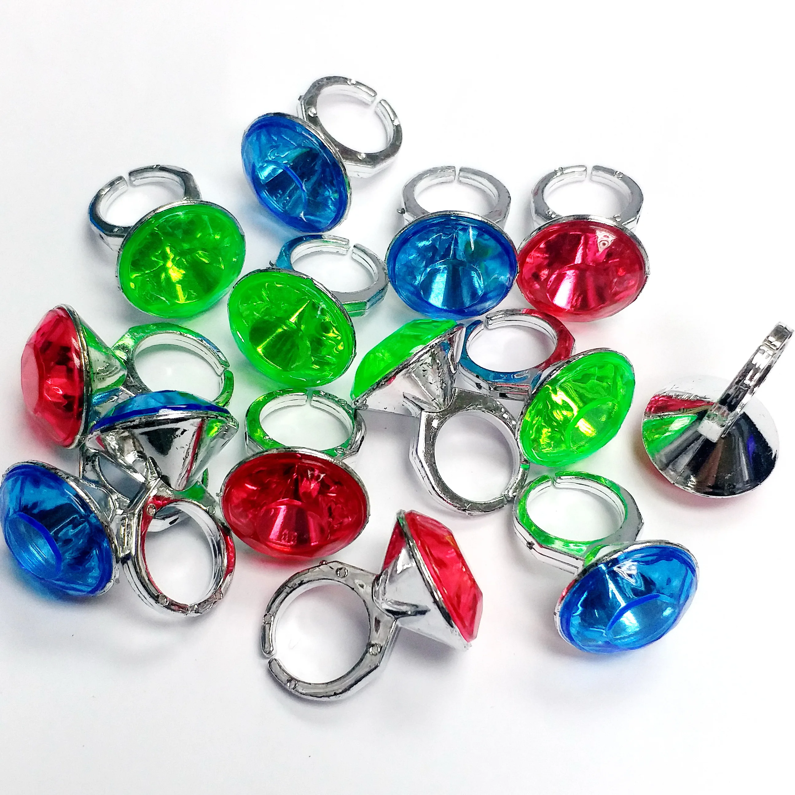 200 Пластиковые Алмазные кольца принцессы для девочек 203 642 игрушка детская