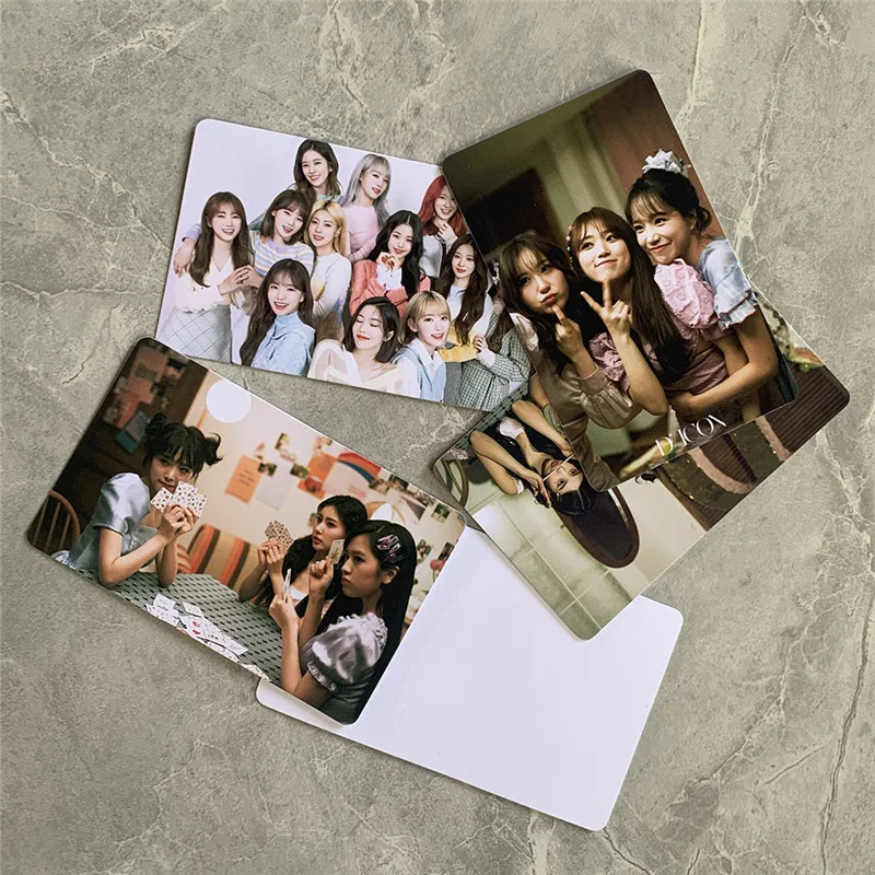 5 шт./компл. KPOP IZONE INS мини фотокарты ломо-карта для селфи бумажник карты коллекции