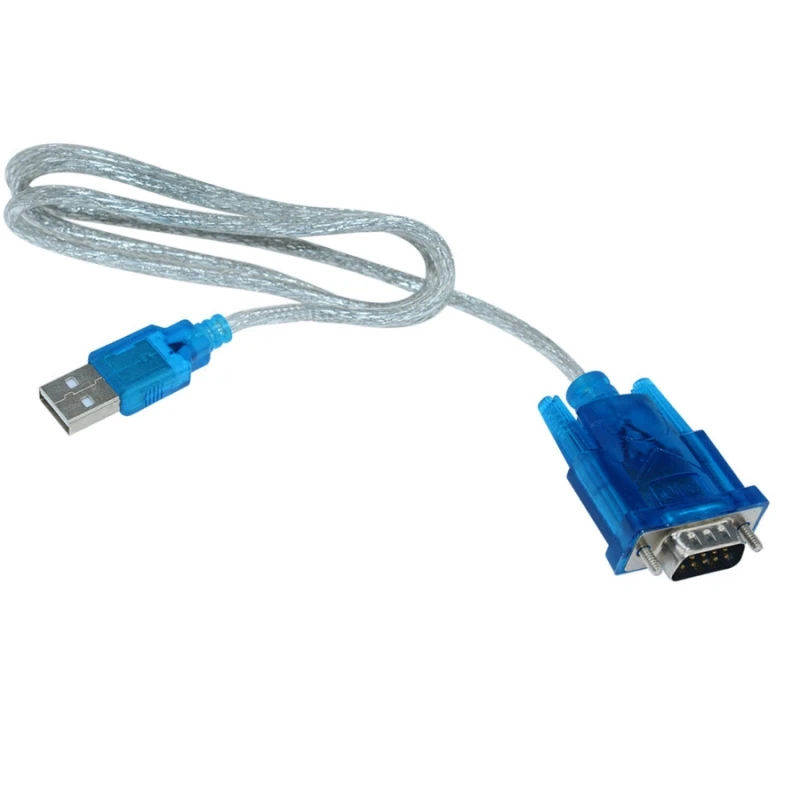 USB to RS232 Converter Конвертер в RS-232 2.0 до 1Мбит/с на основе CH340 Windows 98/Se/ME/2000/XP/7/10 кабель 62см |