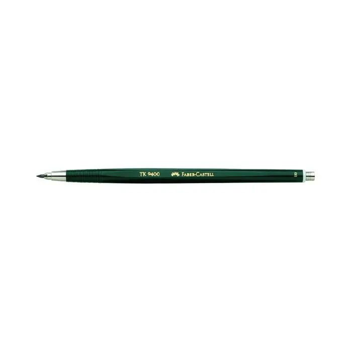 Карандаш цанговый 2.0 мм Faber-Castell TK® 9400 B зелёный |