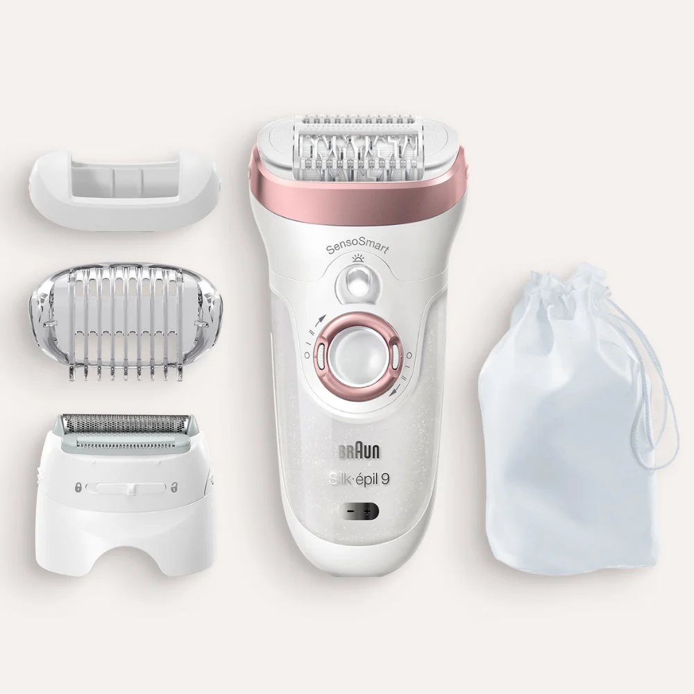 Оригинал Braun Silk Epil 9 эпилятор для женщин лица моющийся женский влажной и сухой