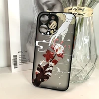 genshin impact diy custom phone case for iphone 13 12 11 pro max xs xr x 7 8 plus neon clothes flower matte translucent cover