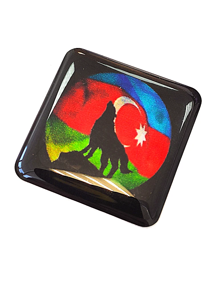 Наклейки на телефон компьютер планшет ноутбук 3D Азербайджан 6шт | Игрушки и хобби