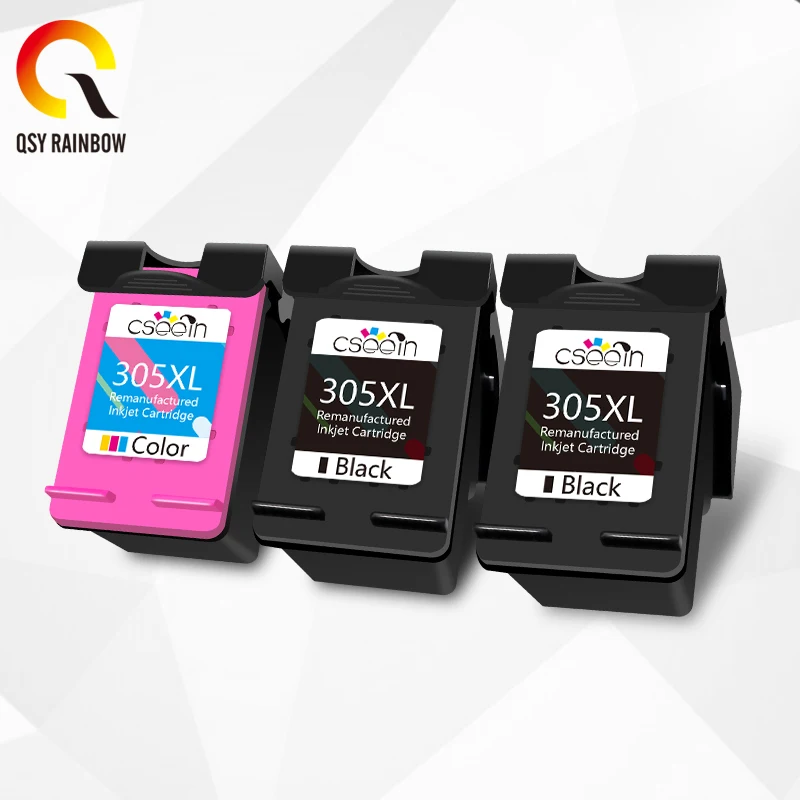 Substituição para hp 305 hp 305 xl Cartucho de Tinta para Impressora hp Deskjet 2700 2710 2721 2722 4120 4110 4130 1210 6010 305xl Cartuchos de tinta