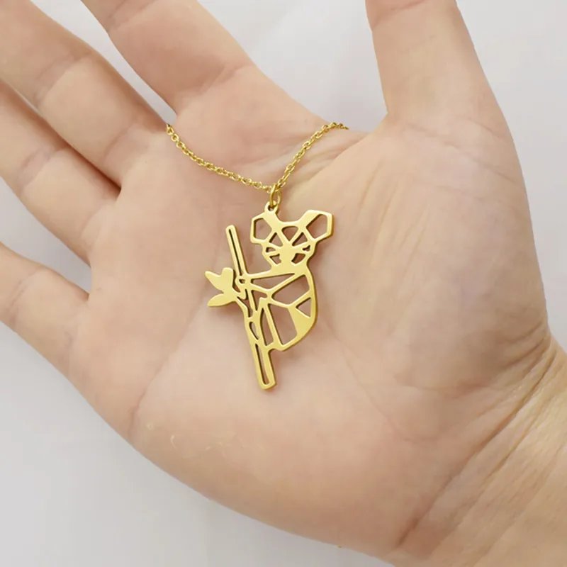 Новое ожерелье в виде медведя Koala оригами женское летнее для подружки невесты