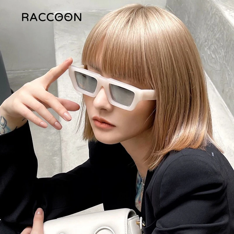 

Fashion Rectangle Sunglasses Men 2022 Luxury Brand Vintage Square Sun Glasses Women Trendy Small Frame Leopard Unisex Eyewear