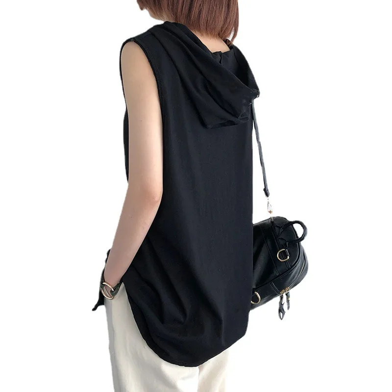 Женская спортивная футболка с капюшоном цвет в ассортименте