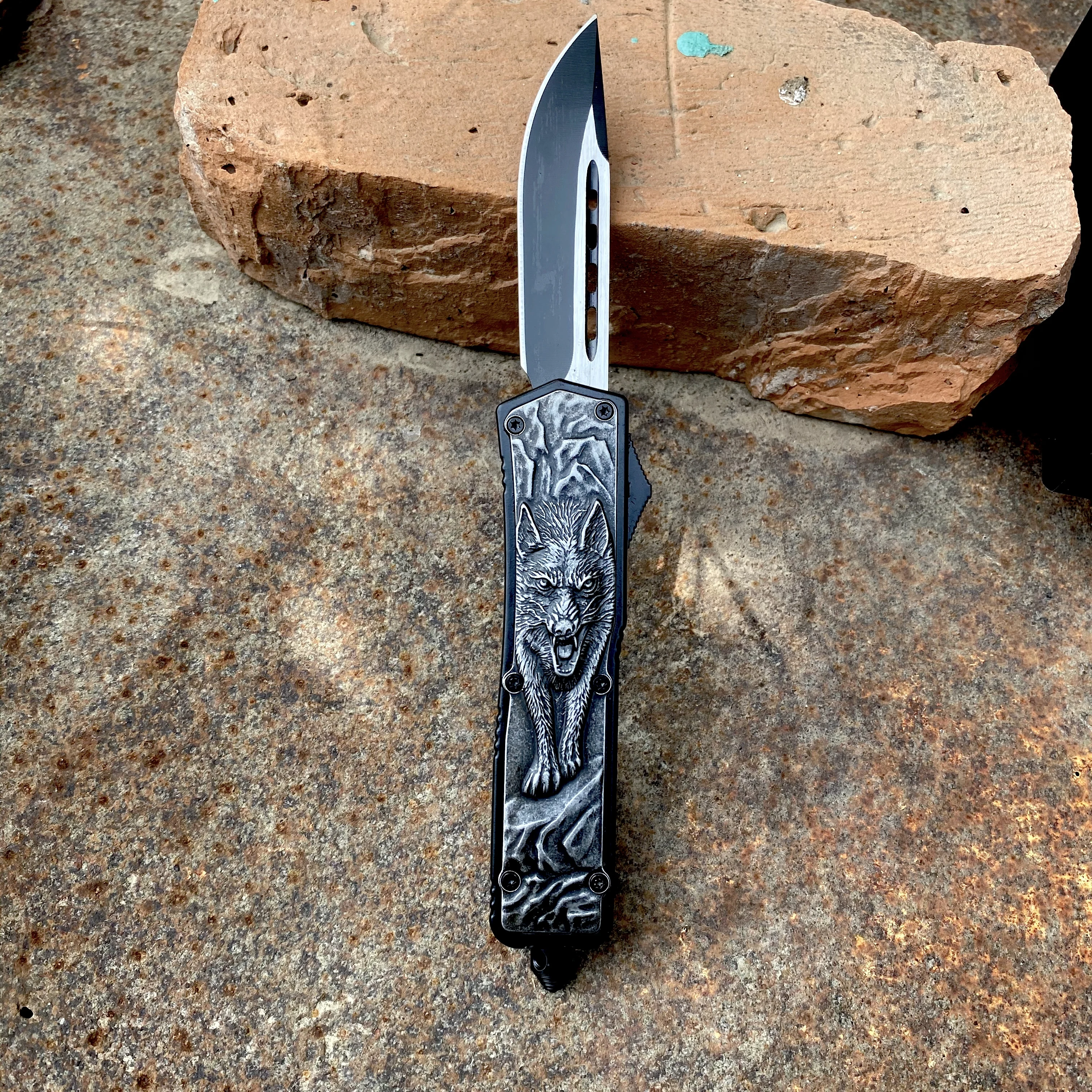 Knife Wolf automatic frontline MicroTech | Инструменты