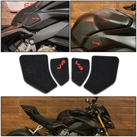 fuel tank grip pads fits for ducati v4 panigale v4s streetfighter v4 s 2021 2018 tank pad knee traction pad protection decal