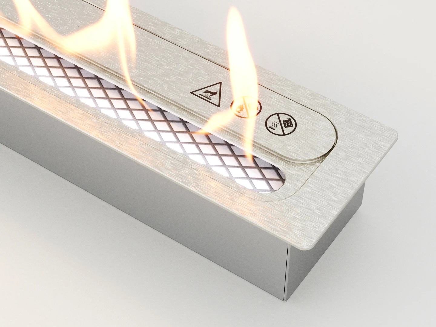 Биокамин Lux Fire 450 XS Встроенная Настольная установка для квартиры. Топливный